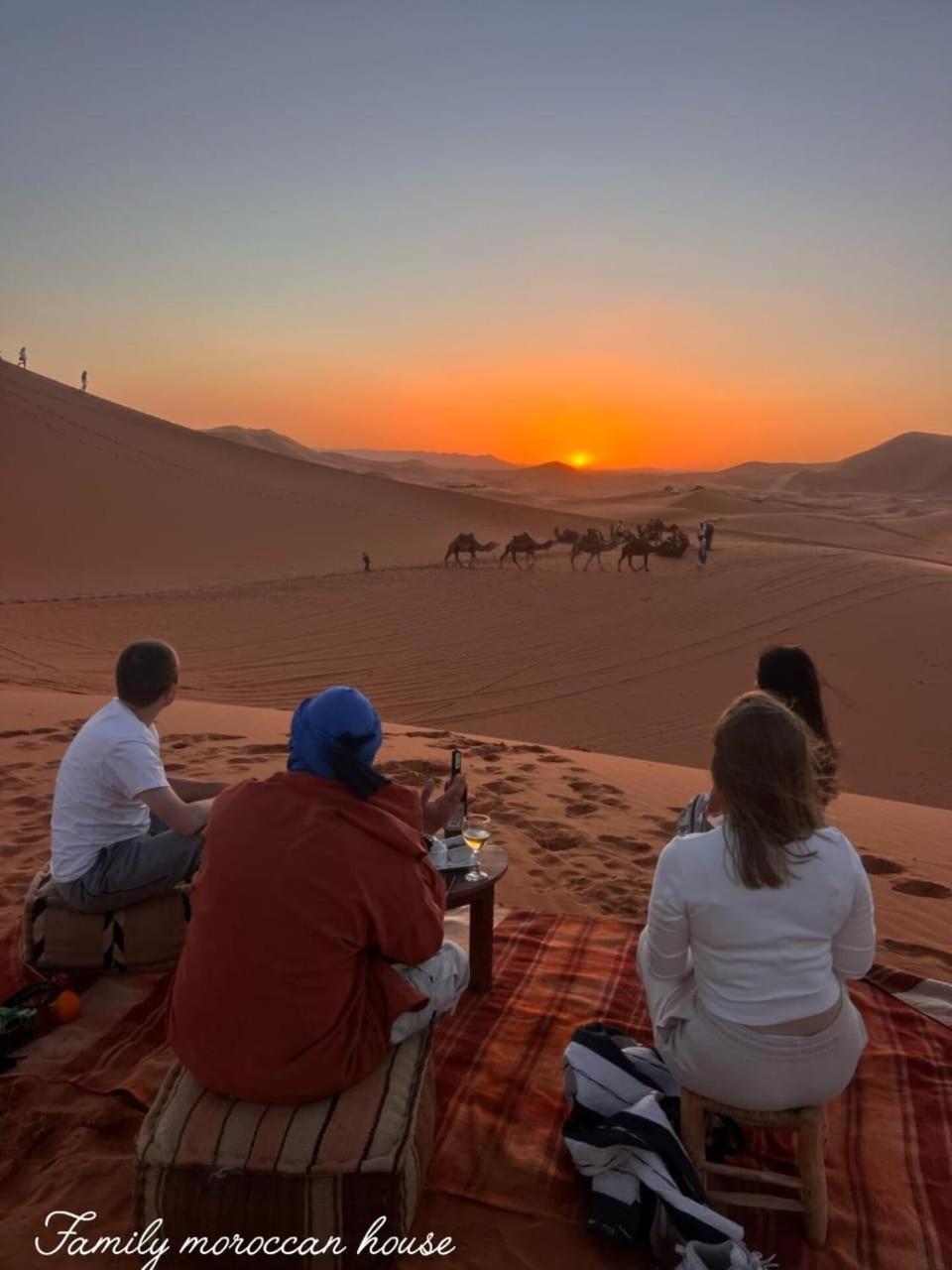Family Moroccan House Мерзуга Екстер'єр фото
